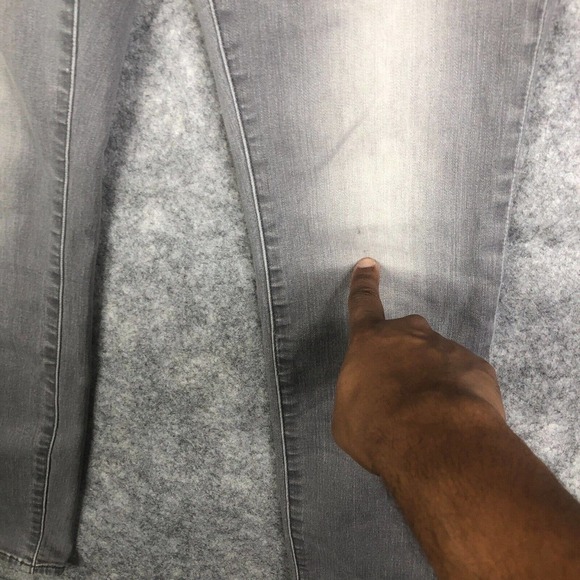 Athleta Sculptek Skinny Jeans in Granite Wash Gray Stretch Denim Size 8 Casual - Picture 4 of 14